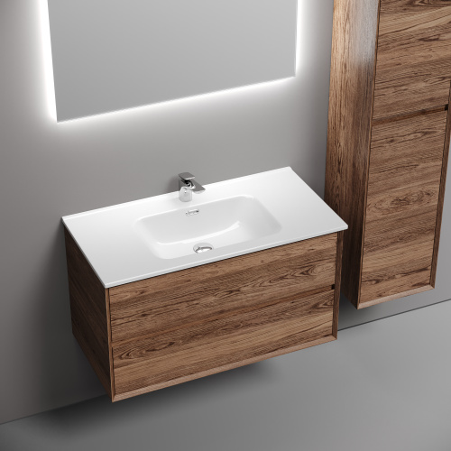 Тумба под раковину Sancos Marmi 2.0 MR2.090ECH 89х45х52 подвесная цвет дуб чарльстон - фото 3